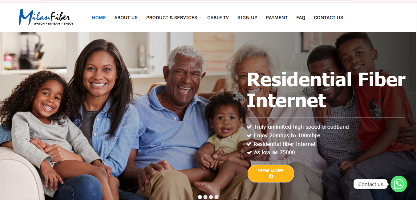 Telecommunication Website